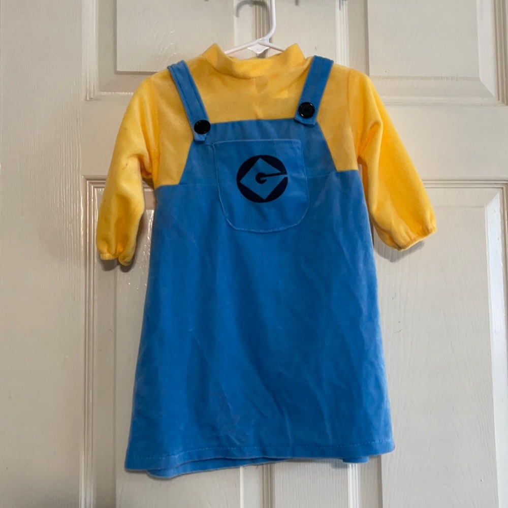CUTE MINION TODDLER DRESS